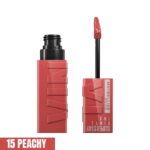 Maybelline 15 SUPERSTAY VINYL INK PEACHY – Image 2