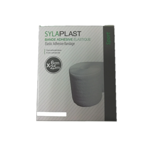 Sylaplast Bande Adhesive Elastique 6cm x 2.5m
