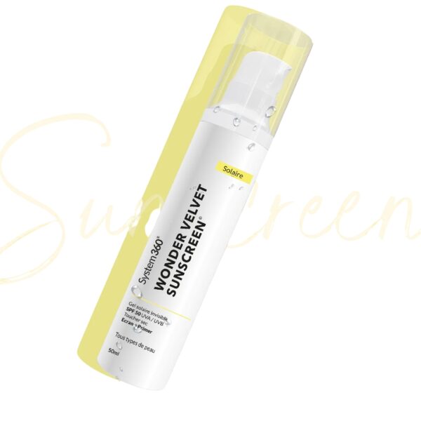 System 360 Wonder Velvet Sunscreen Gel 50 ml