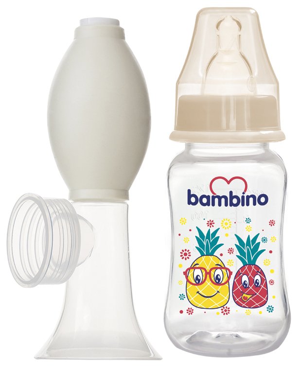 T-002-2 Bambino tire lait avec bib T002 – Image 1
