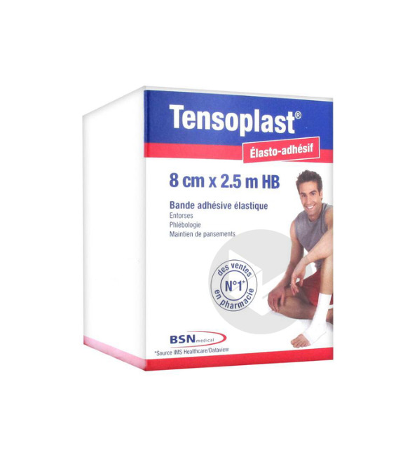 Tensoplast-bande-adhesive-elastique-258-1-2 Tensoplast Bande Adhesive Elastique 2,5*8 – Image 1