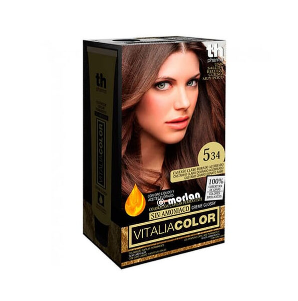 Th-Vitalia Color N° 5.34 Chatain Claire Dore Cuivre