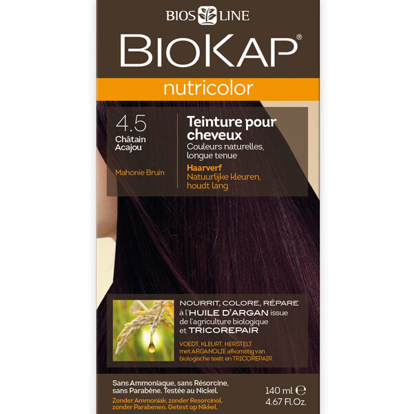 Biokap - Nutricolor 4.5 Châtain acajou