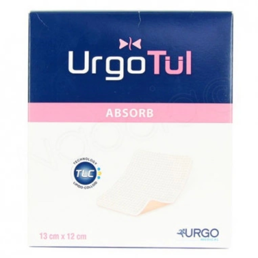 Urgo-Tul-Absorb-13Cm12Cm-2 Urgo Tul Absorb 13Cm X 12Cm Unité – Image 1
