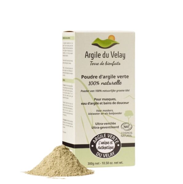 VELAY POUDRE D'ARGILE VERTE 300G