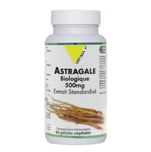 VITALL PLUS ASTRAGALE 500MG 60 GELULES