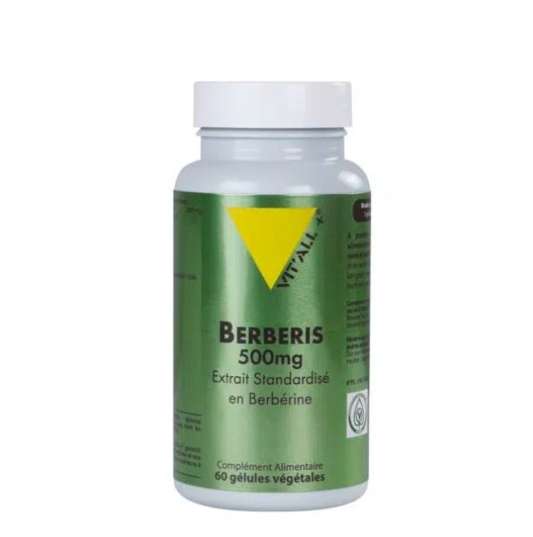 VITALL PLUS BERBERIS 500MG 60 GELULES
