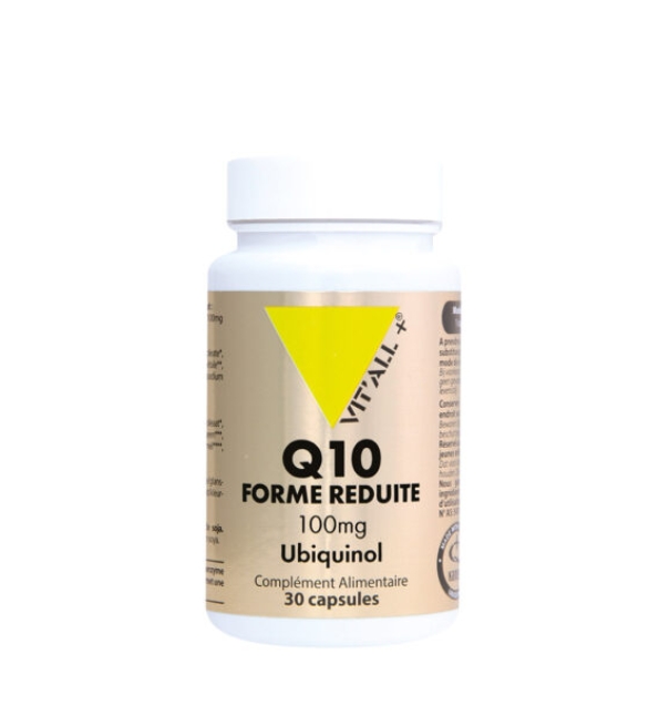 VITALL-PLUS-CO-ENZYME-Q10-REDUIT-100MG-30CAPS-2 VITALL PLUS CO-ENZYME Q10 REDUIT 100MG 30 CAPSULES – Image 1