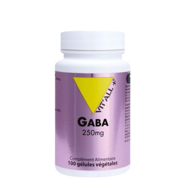 VITALL PLUS GABA 250MG 100 GELULES