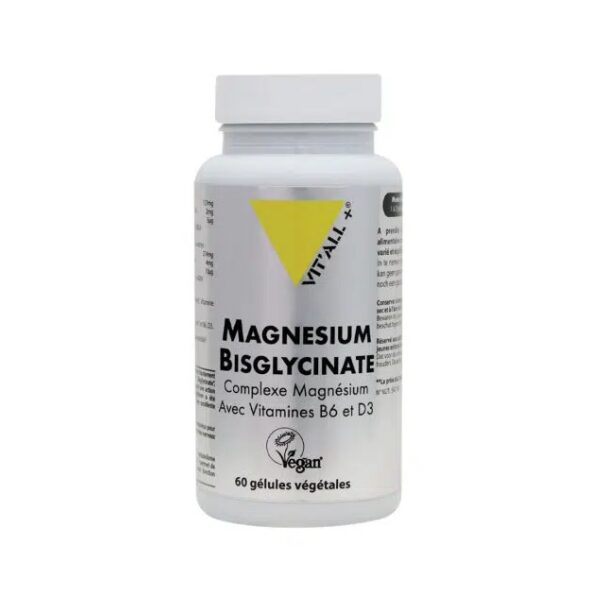 VITALL PLUS MAGNESIUM BISGLYCINATE 60 GELULES