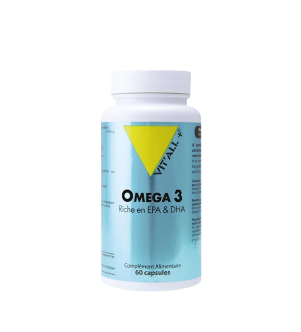 VITALL-PLUS-OMEGA3-1000MG-60CAPS-2 VITALL PLUS OMEGA3 1000MG 60 CAPSULES – Image 1