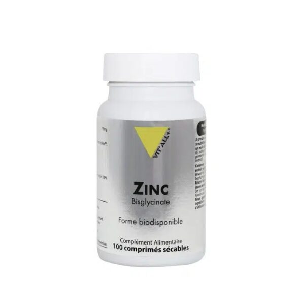 VITALL PLUS ZINC 30MG 100 COMPRIMES