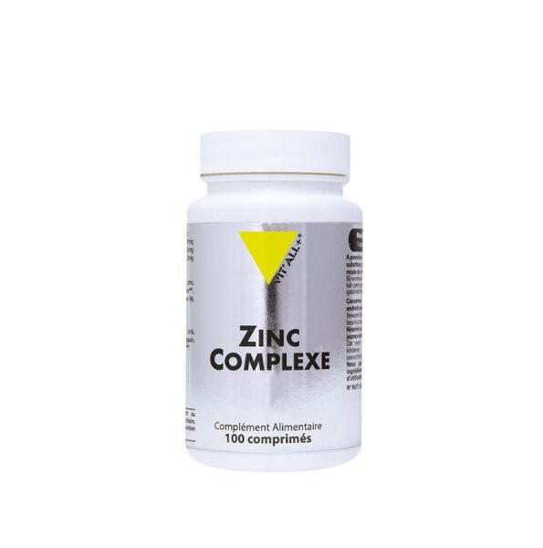 VITALL PLUS ZINC COMPLEXE 100 COMPRIMES