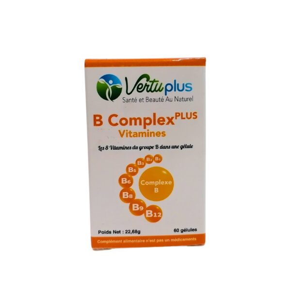 Vertu Plus B Complex Plus Vitamines 60 Gelules