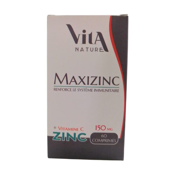 Vita Nature Maxizinc 150mg 60 Comprimes