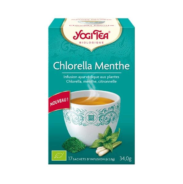 YOGI TEA CHLORELLA MENTHE 17 X 2G
