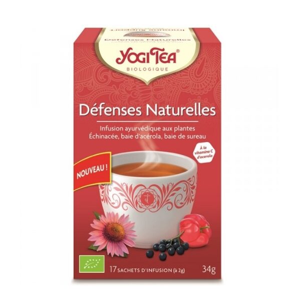 YOGI TEA DEFENSES NATURELLES 17 X 2G