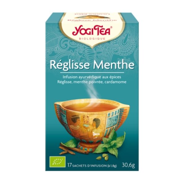 YOGI TEA REGLISSE MENTHE 17 X 2G