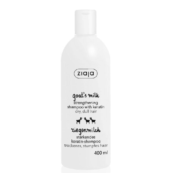 Ziaja Goats Milk Shampoing A La Keratine 400ml