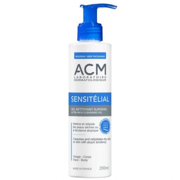ACM Sensitelial Gel Nettoyant 200ml
