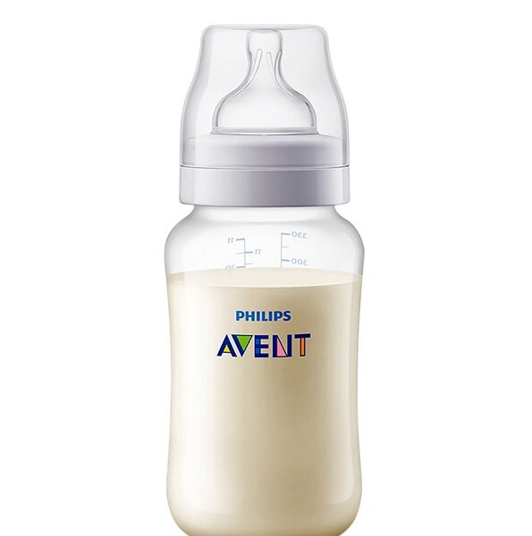 Avent - SCF635/27 - Biberon Anti-Colic 330 ml - 3 mois et + (Débit Moyen)