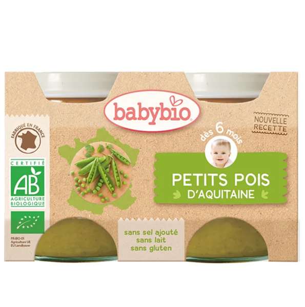 BABYBIO POT PATATE DOUCE  2*130G
