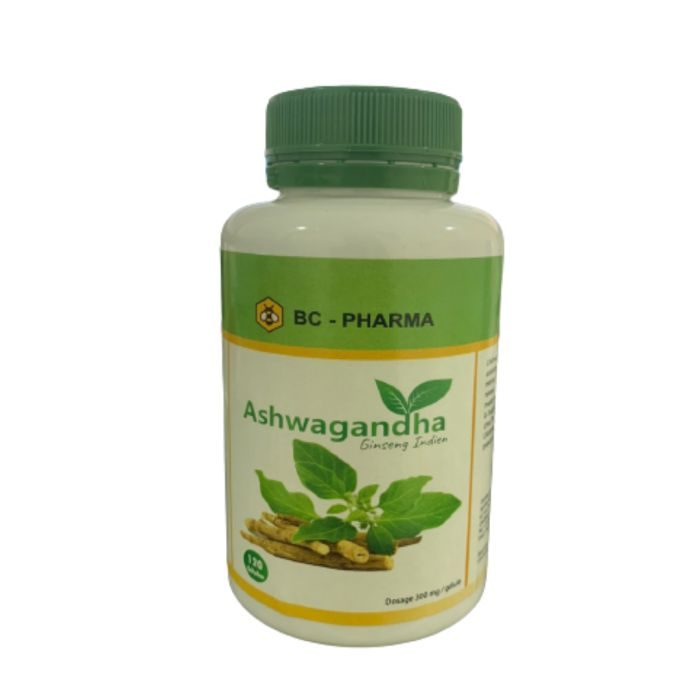 bc-pharma-ashwagandha-300-mg-120-gelules-2 BC PHARMA Ashwagandha Ginseng Indien 120 Gelules – Image 1