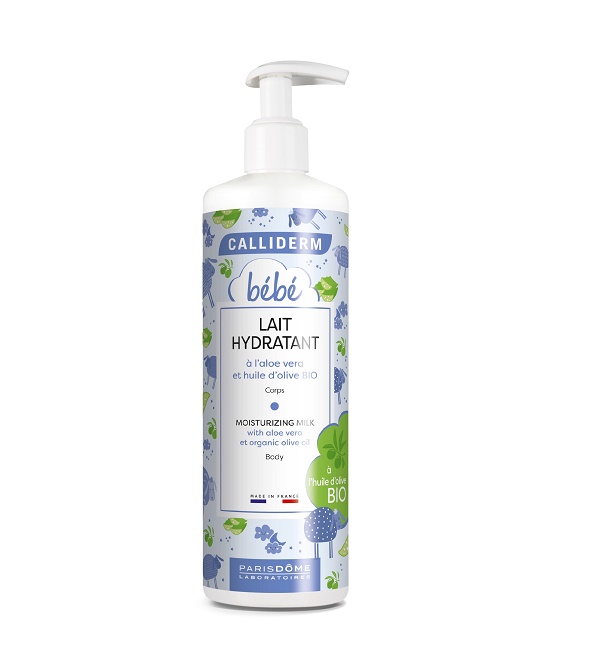 calliderm-lait-1-2 CALLIDERM Bébé LAIT HYDRATANT 500ml – Image 1