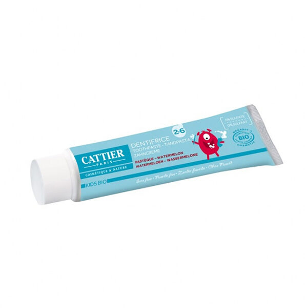 Cattier Dentifrice 2-6 ans Gout Pasteque 50ml