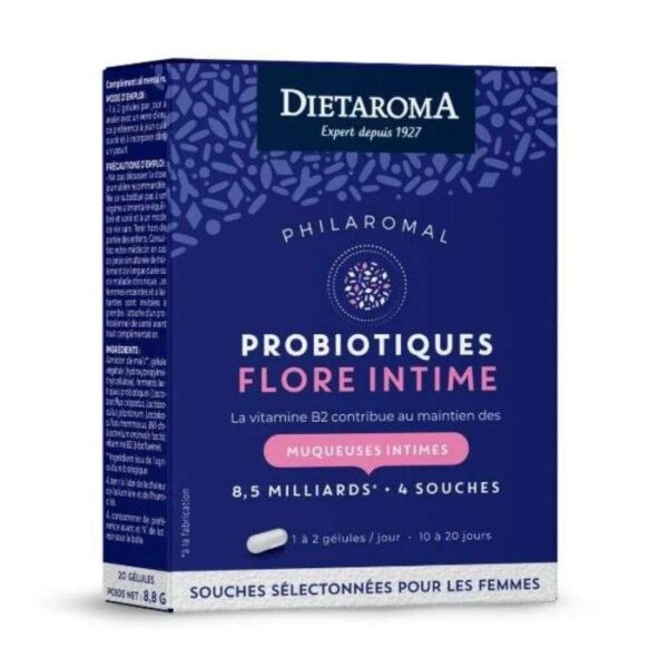 Dietaroma Probiotique Flore Intime 20 gelules