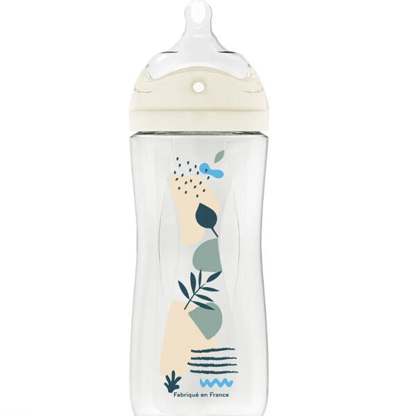 DODIE Biberon Anti-Colique Débit 2 Bleu 6 mois et plus 330ml