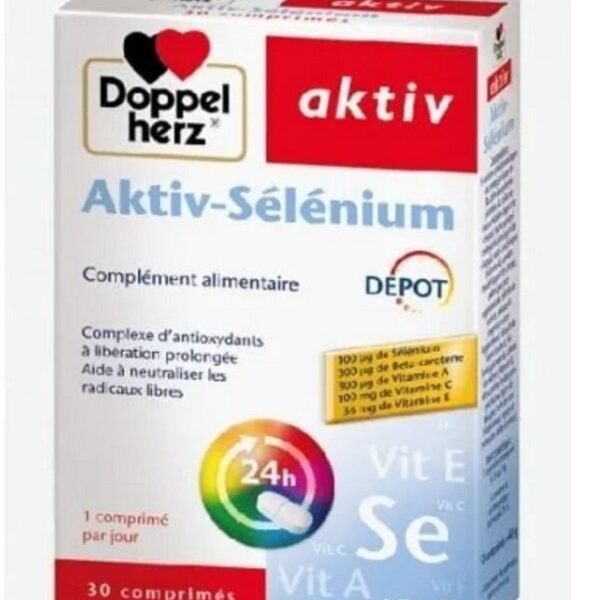 Doppel Herz Aktiv Selenium 30 Comprimes
