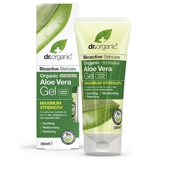 drorganic-aloe-vera-gel-200-ml-2 Dr Organic Gel Aloe Vera 200Ml – Image 1