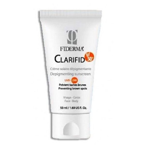 FIDERMA Clarifid Ecran Solaire Depigmentante spf50+ 50ml