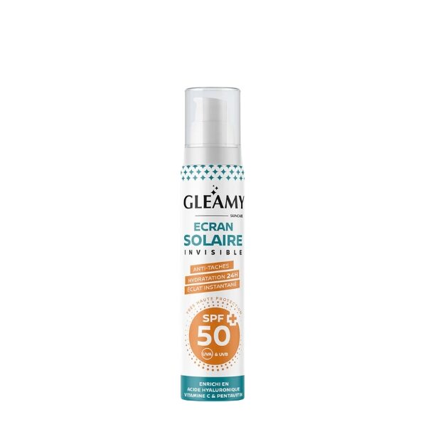 GLEAMY Écran solaire Spf50+ invisible 50ml
