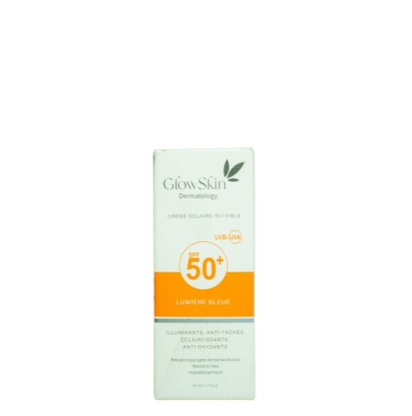 GlowSkin Dermatology – Crème Solaire Invisible SPF 50+ UVB UVA 40ml