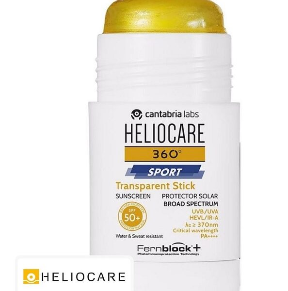 Heliocare 360° Sport Stick Solaire Transparent Spf50 – 25g