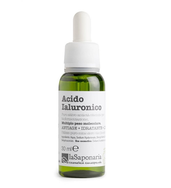 hyaluronic-acid-multiple-molecular-weight-pure-antiage-face-active-2 La Saponaria Acide Hyaluronique de Différents Poids Moléculaires 30ml – Image 1