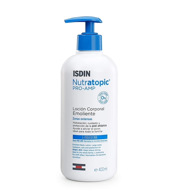 isdin-nutratopic-pro-amp-lotion-emoliente-400ml-1-2 ISDIN – NUTRATOPIC PRO-AMP LOTION EMOLIENTE 400ml – Image 1