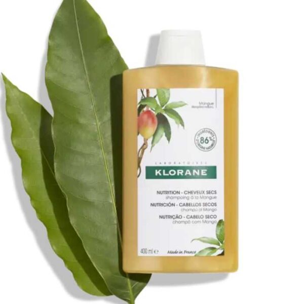Klorane Shampoing Traitant Nutritif au Beurre de Mangue - 400 ml