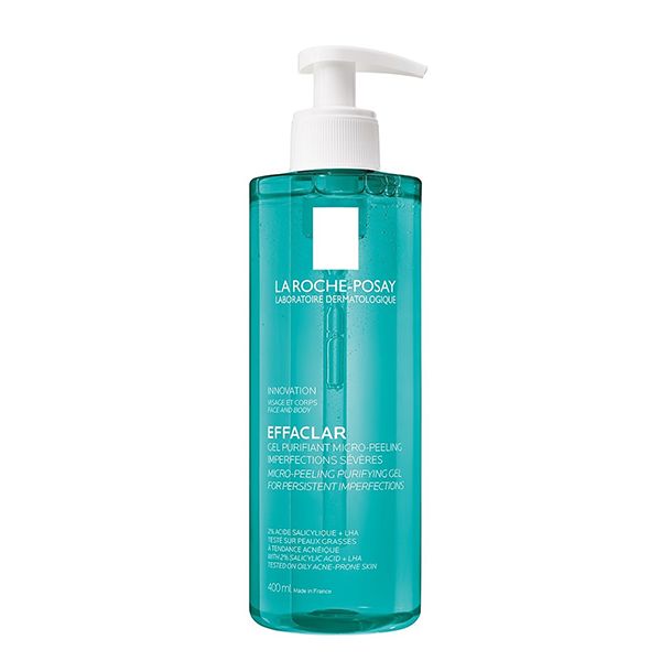 la-roche-posay-effaclar-gel-purifiant-micro-peeling-peau-grasse-acneique-400ml-1-2 La Roche-Posay Effaclar Gel Purifiant Micro-Peeling Peau Grasse Acnéique | 400ml – Image 1