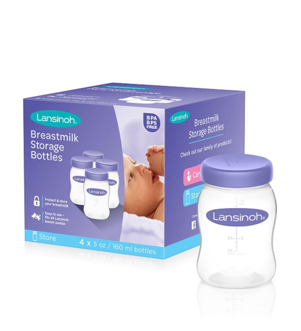 lansinoh-bouteilles-de-concervation-1-1 LANSINOH Lansinoh Bouteilles de Conservation du Lait Maternel x4 – Image 1