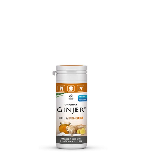 lemon-pharma-ginjer-chewing-gum-gingembre-miel-30-g-1-2 GINJER CHEWING-GUM GINGEMBRE MIEL 30 G – Image 1