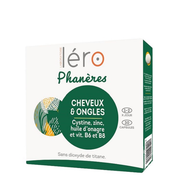 lerophanere-1-1-2 Léro Phanères Ongles Cassants & Chute de Cheveux - 30 Capsules – Image 1