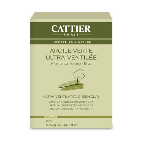 Cattier Argile Verte Ultra-Ventilee 250g