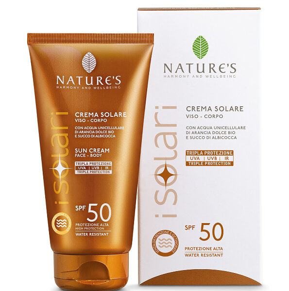Natures Isolari Ecran Solaire Visage & Corps Spf50 150ml