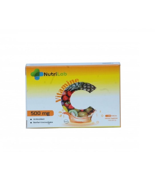 nutrilab-vitamine-c-500-mg-30gelules-1-1 NUTRILAB VITAMINE C 500 MG - 30GÉLULES – Image 1