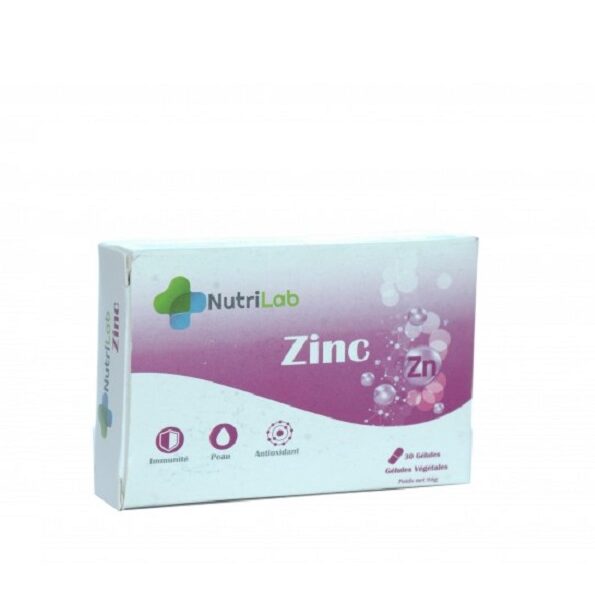 NUTRILAB ZINC 30 GÉLULES
