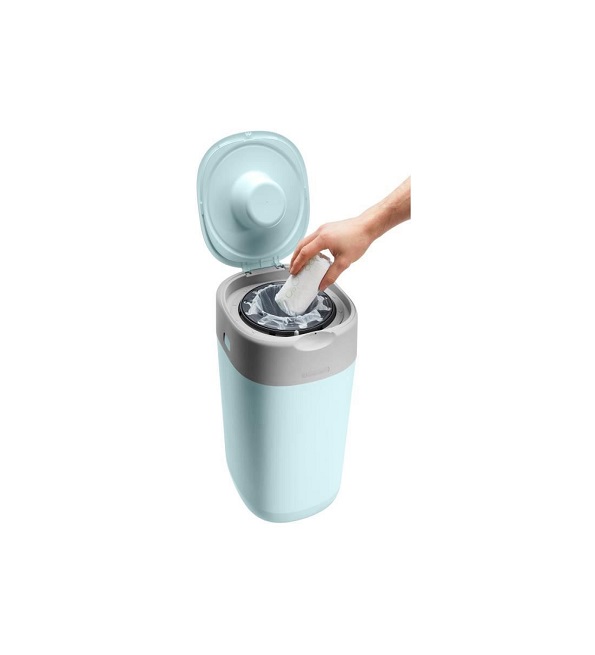 poubelle-a-couches-anti-odeur-twist-click-bleu-1 Tommee Tippee Poubelle à Couches Anti-Odeur Twist & Click - Bleu – Image 1