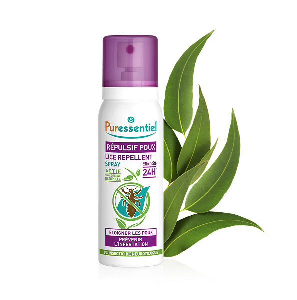 PURESSENTIEL – ANTI POUX SPRAY RÉPULSIF 24H 75ml